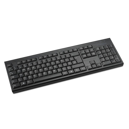 Kensington KB150 EQ Wireless Keyboard, QWERTY, Compatible with Windows and MacOS, Full-Size and Spill-Proof Design, Composed of 55% Post-Consumer Recycled Content* (K75561UK