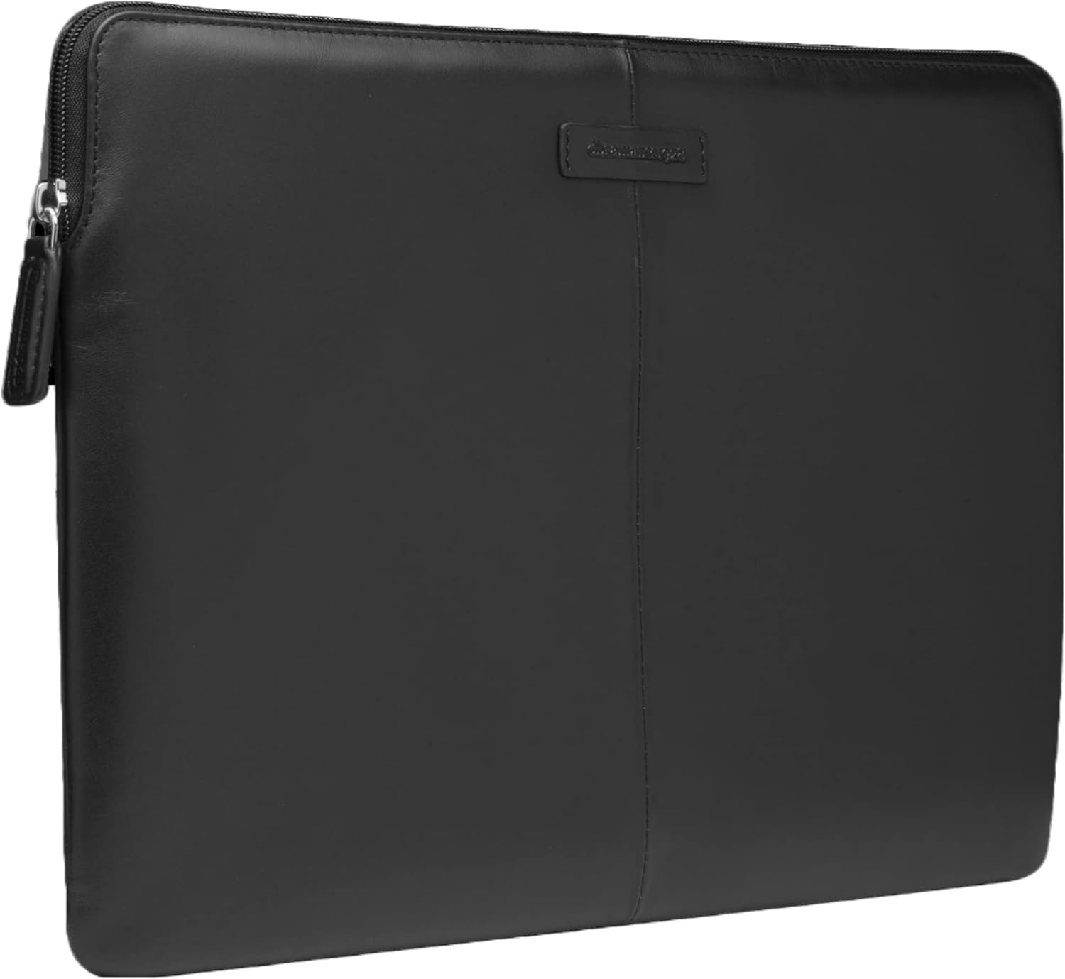dbramante1928 - Skagen Pro+ Laptop Sleeve - Compatible with Macbook Pro 14 Inch PC - Made From Sustainably Sourced Full Grain Leather - Protective Computer Sleeve - Black - (2nd Gen