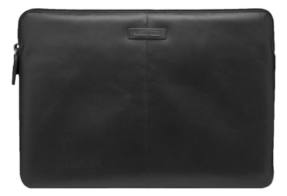 dbramante1928 - Skagen Pro+ Laptop Sleeve - Compatible with Macbook Pro 14 Inch PC - Made From Sustainably Sourced Full Grain Leather - Protective Computer Sleeve - Black - (2nd Gen