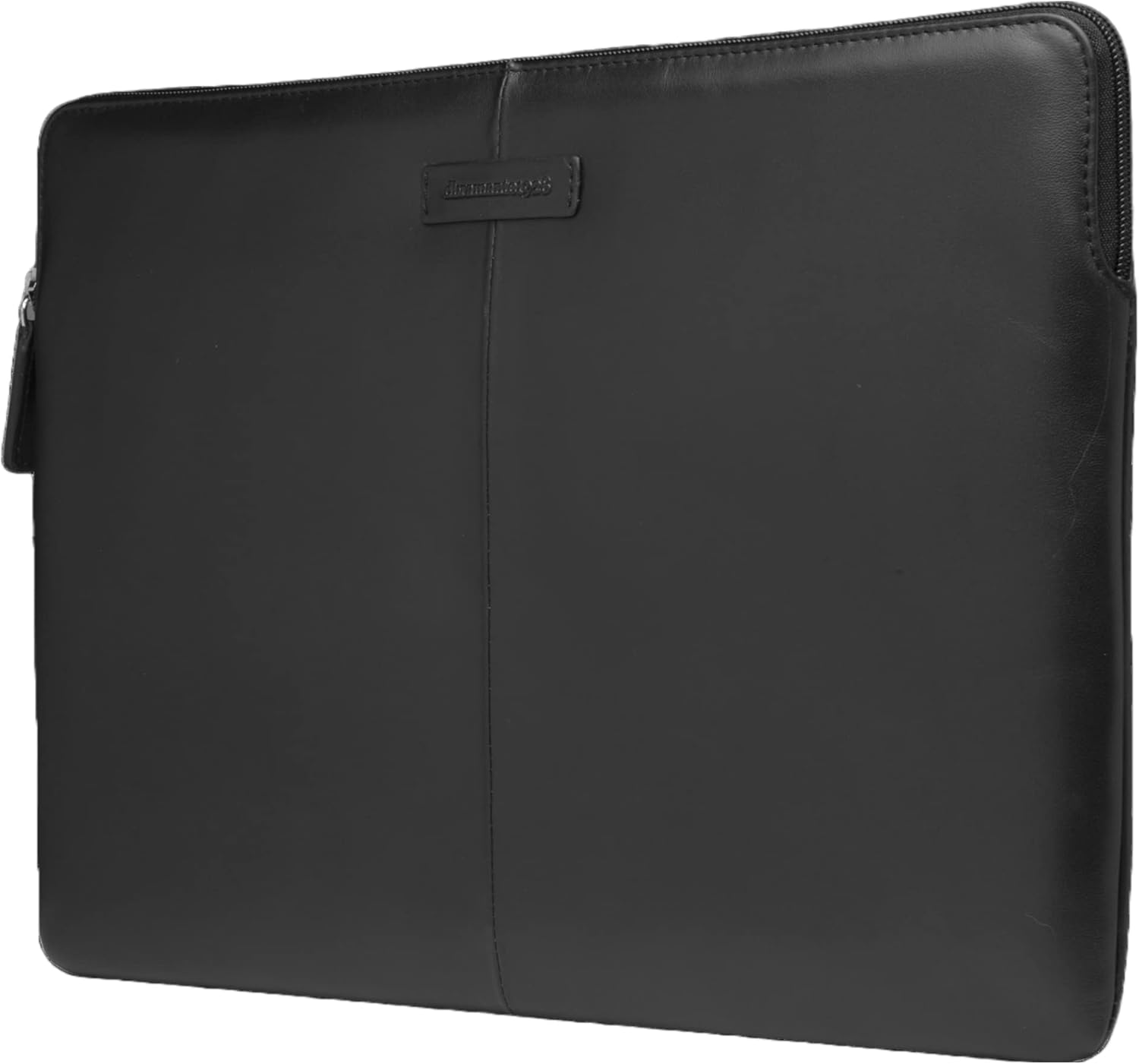 dbramante1928 - Skagen Pro+ Laptop Sleeve - Compatible with Macbook Pro 14 Inch PC - Made From Sustainably Sourced Full Grain Leather - Protective Computer Sleeve - Black - (2nd Gen