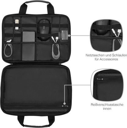WENGER POCHETTE SLEEVE PC PORTABLE GUYDE AVEC POIGNEE 14"