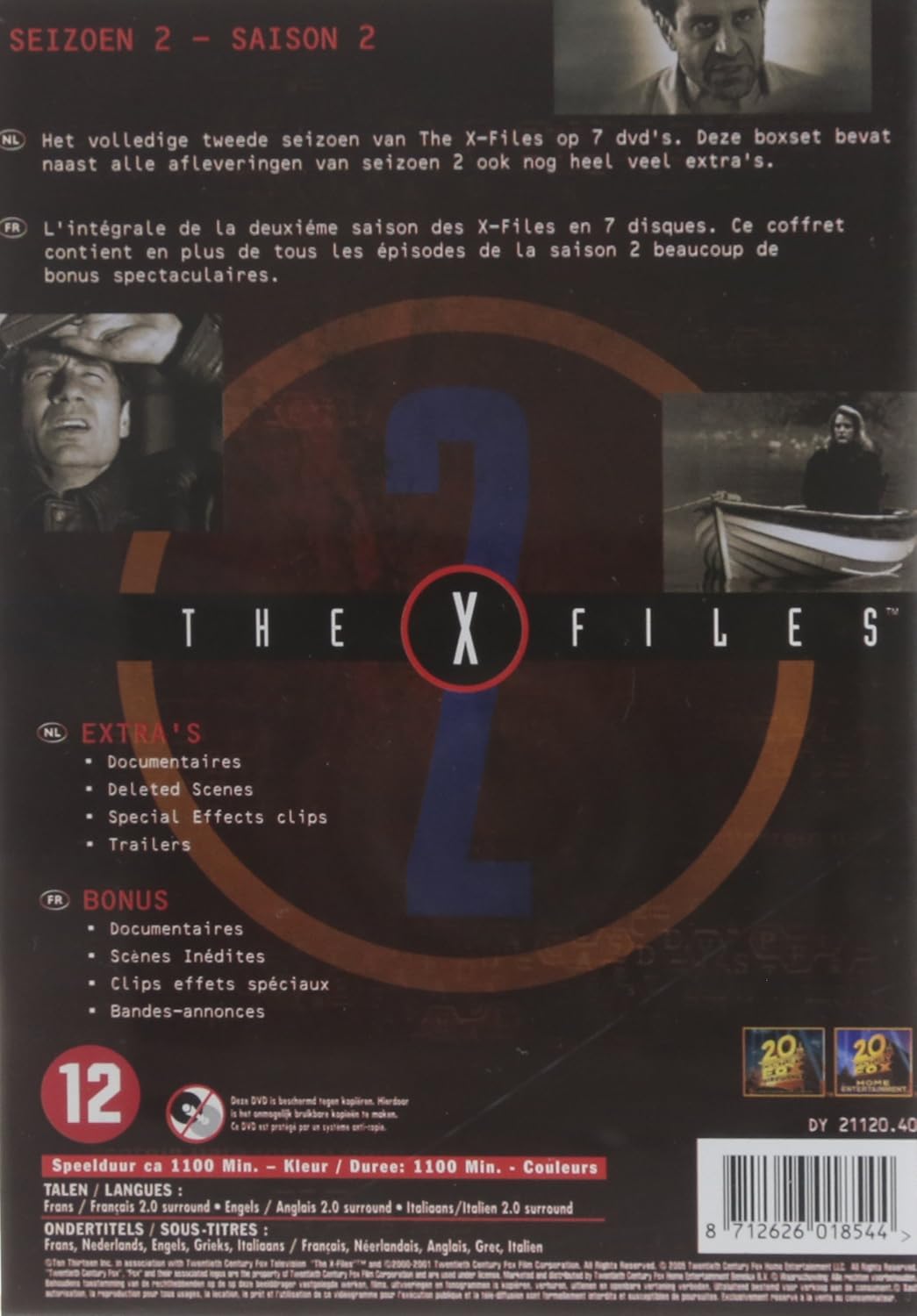The X Files : Intégrale Saison 2 - Édition Limitée 7 DVD