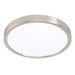 Eglo Fueva-Z Smart Ceiling Light +28.5 – Brushed Steel – Zigbee & Bluetooth