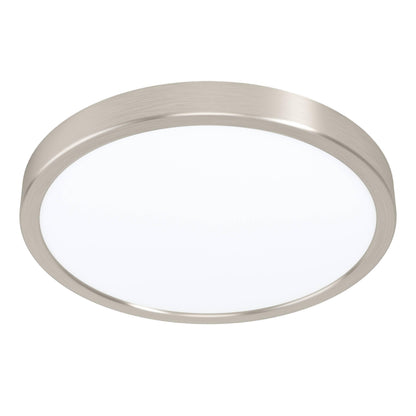 Eglo Fueva-Z Smart Ceiling Light +28.5 – Brushed Steel – Zigbee & Bluetooth