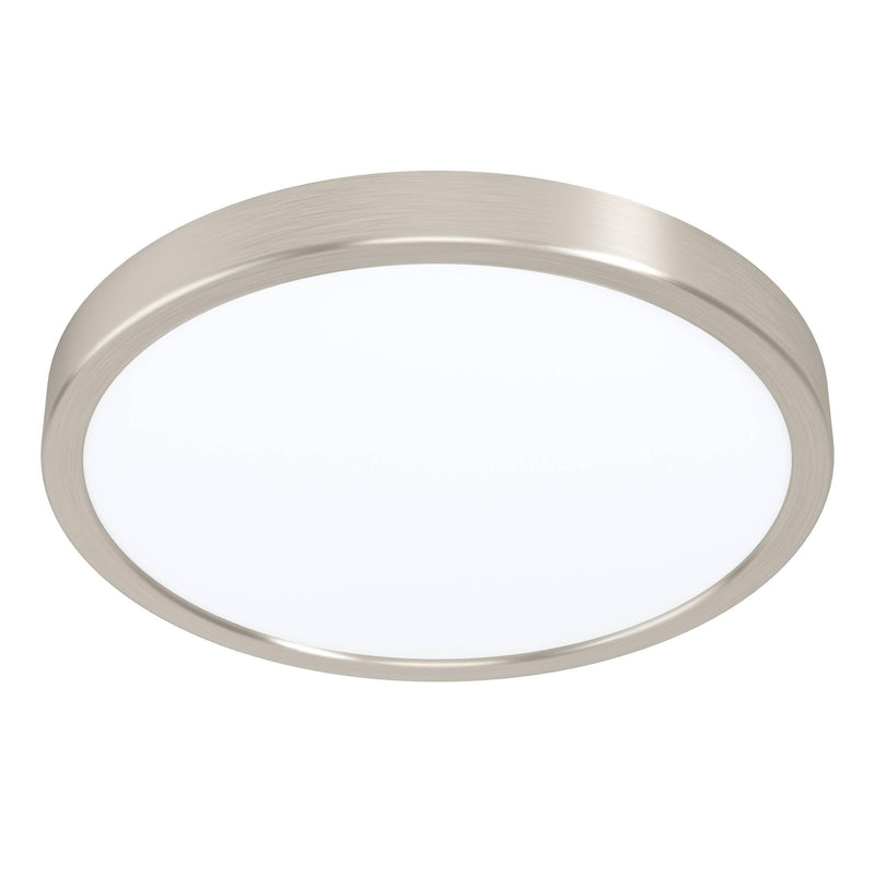 Eglo Fueva-Z Smart Ceiling Light +28.5 – Brushed Steel – Zigbee & Bluetooth