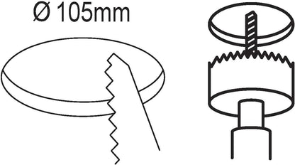 Eglo Fueva 5 Recessed Led Light – +117 Mm – Black – 650Lm