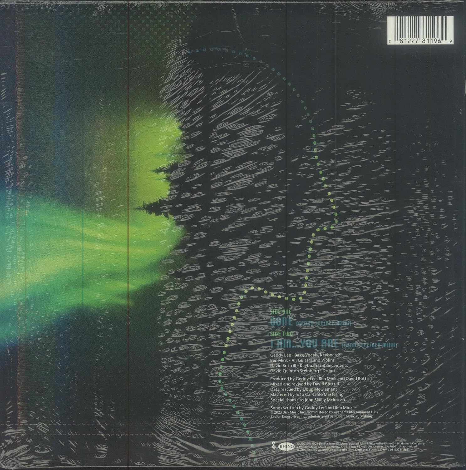 Lee, Geddy - The Lost Demos - Vinyl LP - RSD 2025