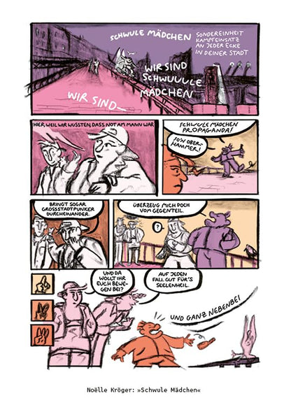 Schwule Mädchen Sondereinheit – 10 Fettes Brot Songcomics
