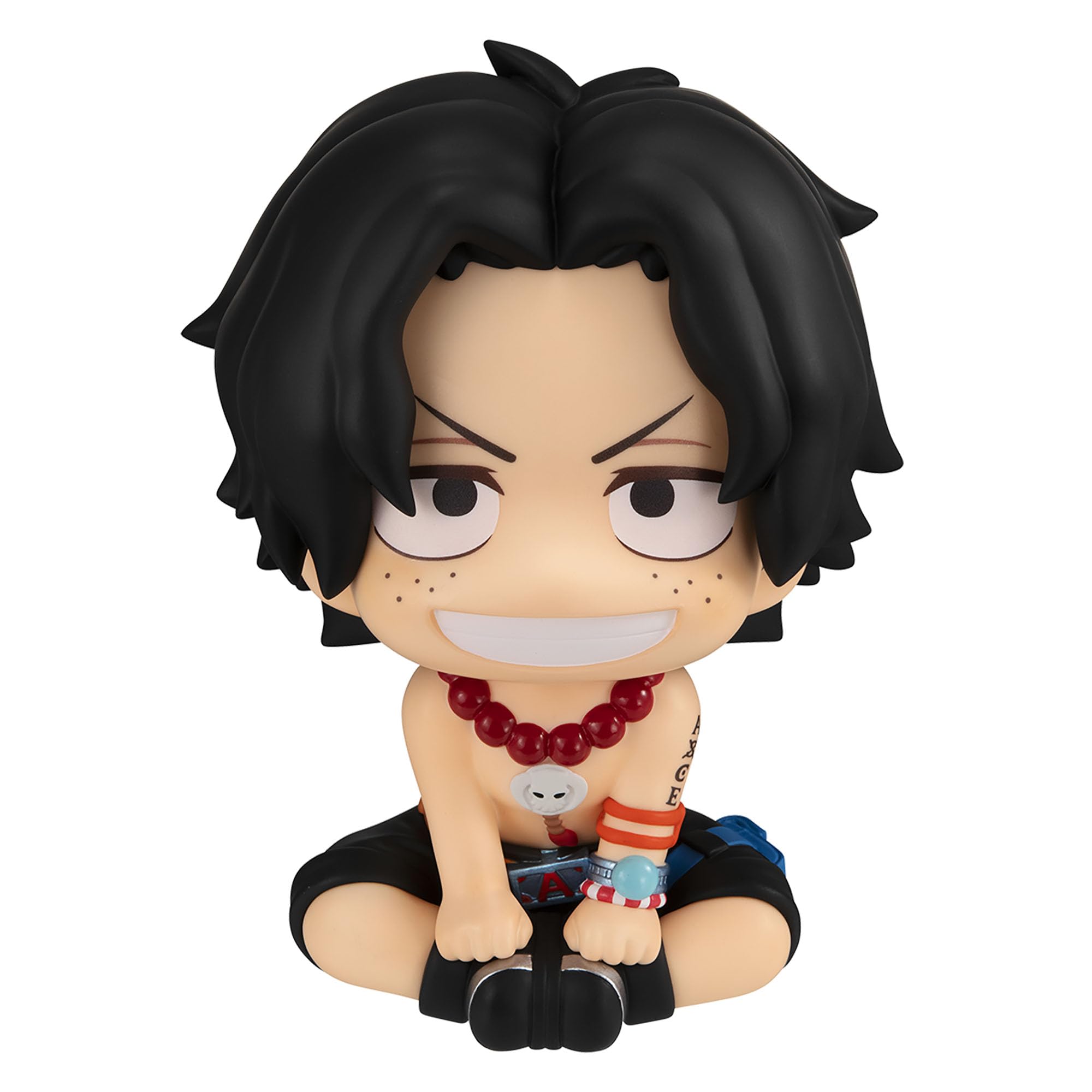 Megahouse MH840104 Actionfigur Lookup Portgas D. Ace One Piece, 11 cm, Mehrfarbig, Sammelfigur, optimales Geschenk für Fans des Anime One Piece (Banpresto