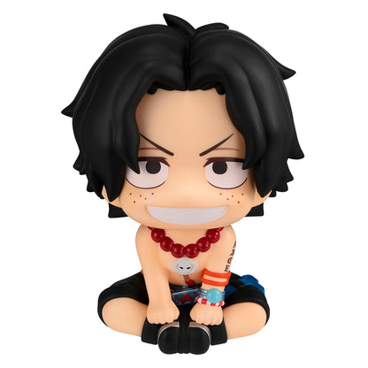 Megahouse MH840104 Actionfigur Lookup Portgas D. Ace One Piece, 11 cm, Mehrfarbig, Sammelfigur, optimales Geschenk für Fans des Anime One Piece (Banpresto