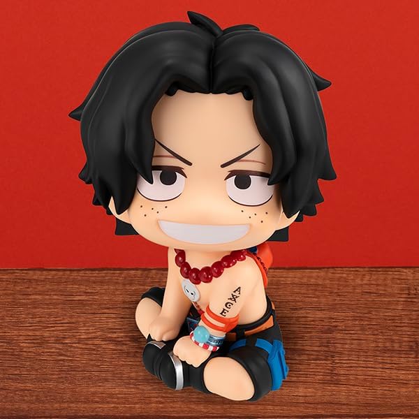Megahouse MH840104 Actionfigur Lookup Portgas D. Ace One Piece, 11 cm, Mehrfarbig, Sammelfigur, optimales Geschenk für Fans des Anime One Piece (Banpresto