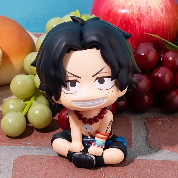 Megahouse MH840104 Actionfigur Lookup Portgas D. Ace One Piece, 11 cm, Mehrfarbig, Sammelfigur, optimales Geschenk für Fans des Anime One Piece (Banpresto