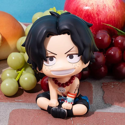 Megahouse MH840104 Actionfigur Lookup Portgas D. Ace One Piece, 11 cm, Mehrfarbig, Sammelfigur, optimales Geschenk für Fans des Anime One Piece (Banpresto