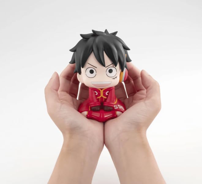 Megahouse MH841064 Actionfigur Monkey D. Luffy Ver. Future Island Egghead One Piece, Lookup, 11 cm, Mehrfarbig, Sammelfigur, optimal für Anime-Fans (Banpresto