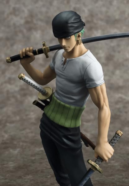 One Piece Excellent Model P.O.P Pvc Statue Neo-Dx Roronoa Zoro 10Th Limited Ver. 23 Cm