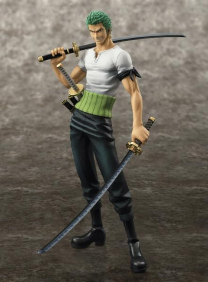 One Piece Excellent Model P.O.P Pvc Statue Neo-Dx Roronoa Zoro 10Th Limited Ver. 23 Cm