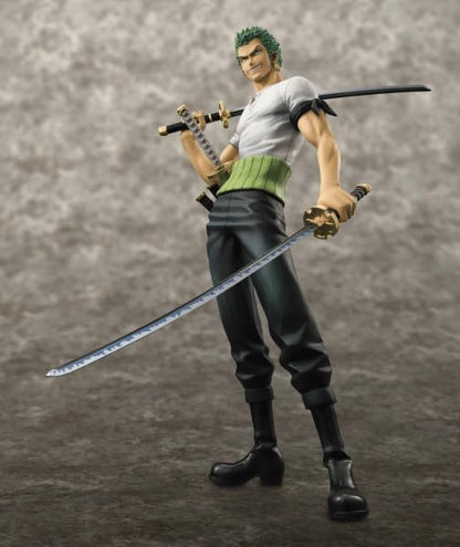 One Piece Excellent Model P.O.P Pvc Statue Neo-Dx Roronoa Zoro 10Th Limited Ver. 23 Cm