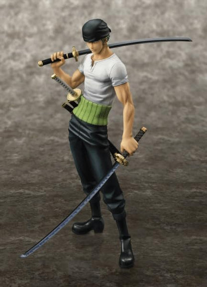 One Piece Excellent Model P.O.P Pvc Statue Neo-Dx Roronoa Zoro 10Th Limited Ver. 23 Cm