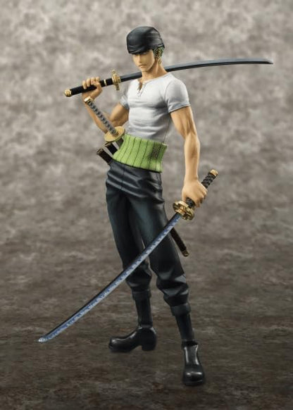 One Piece Excellent Model P.O.P Pvc Statue Neo-Dx Roronoa Zoro 10Th Limited Ver. 23 Cm