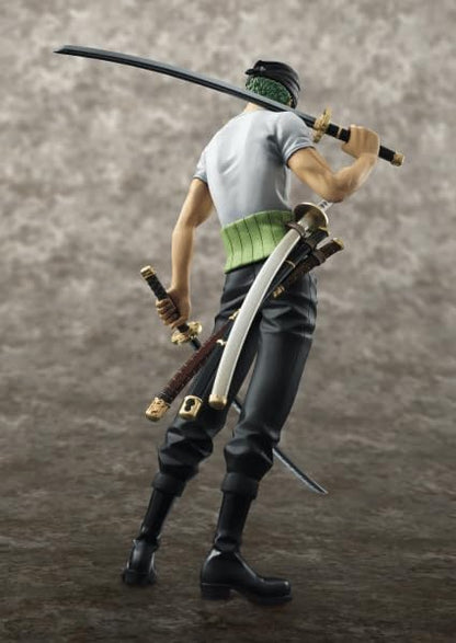 One Piece Excellent Model P.O.P Pvc Statue Neo-Dx Roronoa Zoro 10Th Limited Ver. 23 Cm