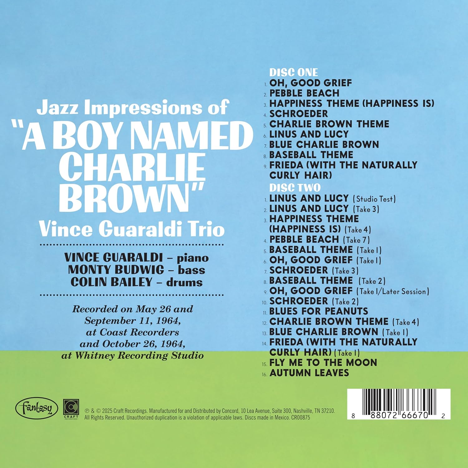 Jazz Impressions of A Boy Named Charlie Brown Edición ampliada