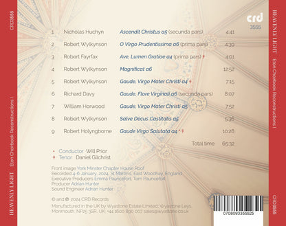 Heavenly Light: Eton Choirbook Reconstructions I