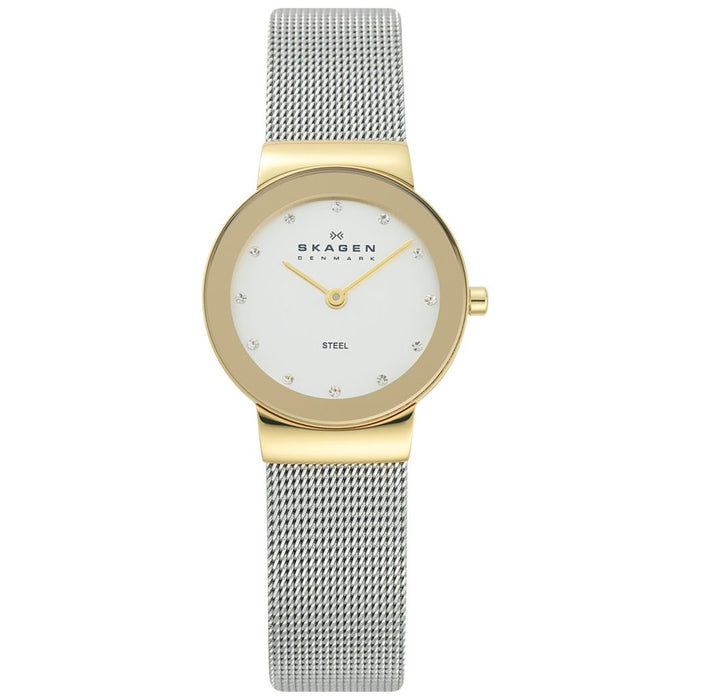 SKAGEN Freja Watch for Women, Quartz Movement with Stainless Steel or Leather Strap
