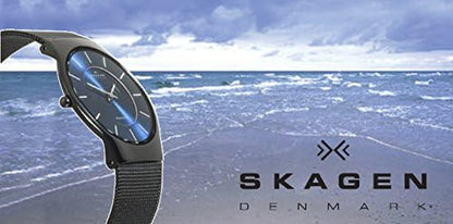 SKAGEN Freja Watch for Women, Quartz Movement with Stainless Steel or Leather Strap