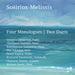 Sotirios Melissis: Four Monologues/Two Duets