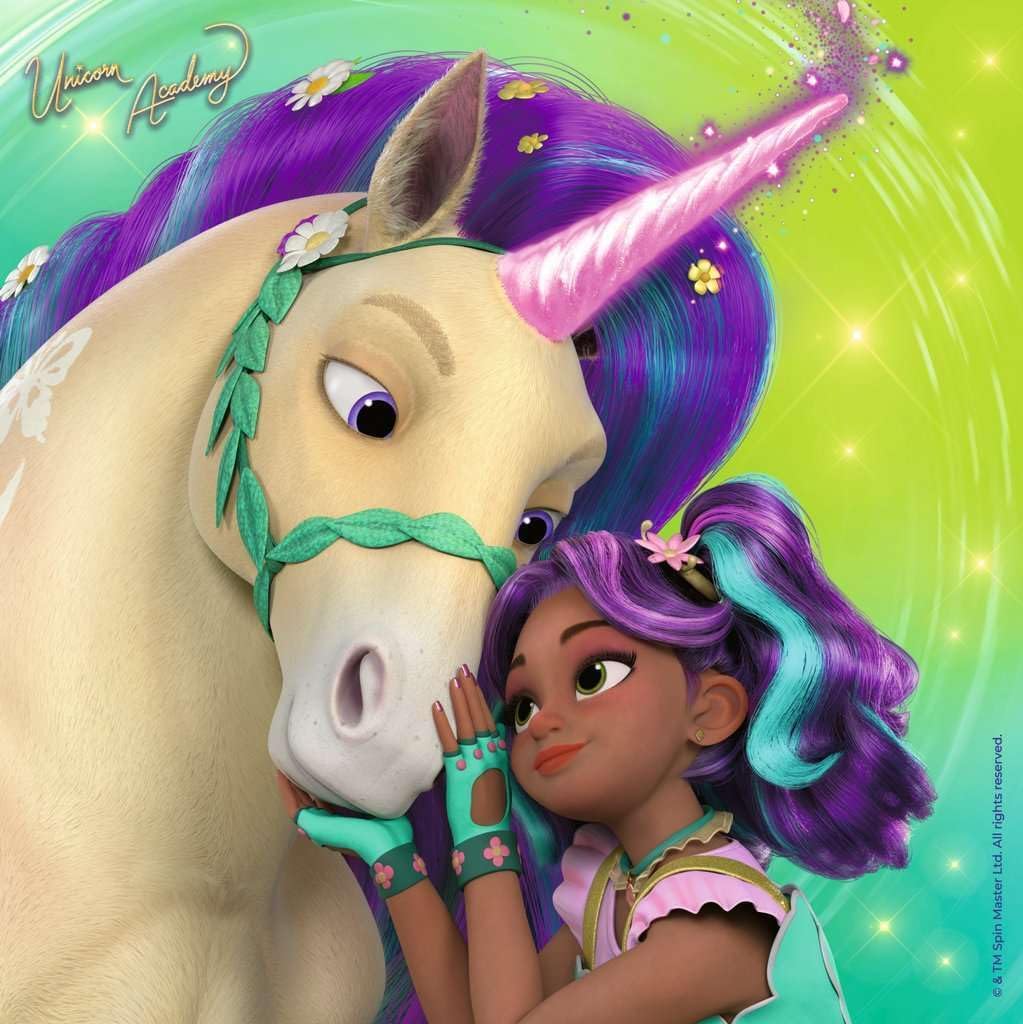 Ravensburger Unicorn Academy 3x 49 Piece Jigsaw Puzzles for Girls Age 5 Years Up