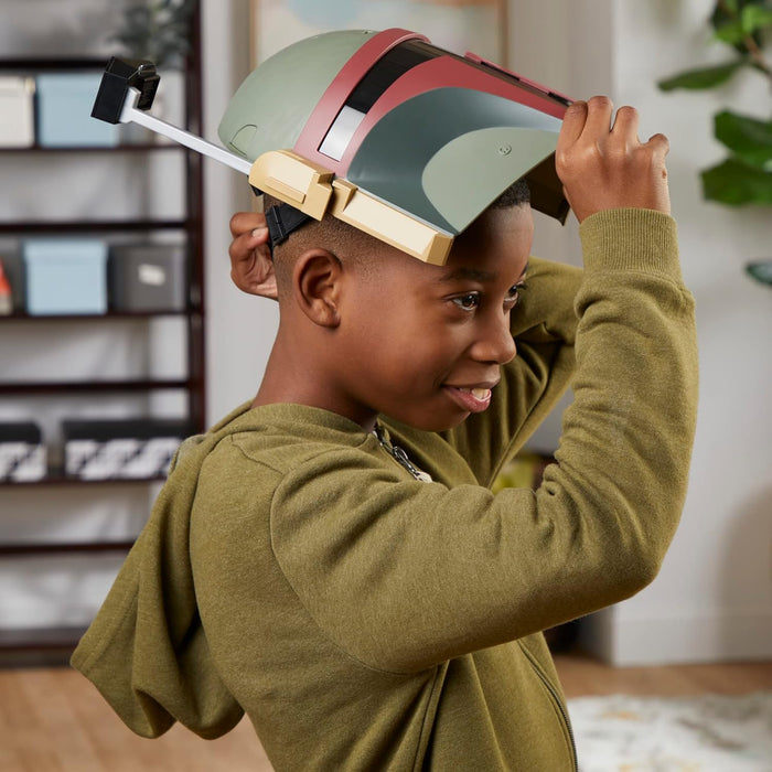 Star Wars elektronische Boba Fett Maske, Star Wars Kostüm für Kinder, Star Wars Spielzeug für Jungen und Mädchen ab 5