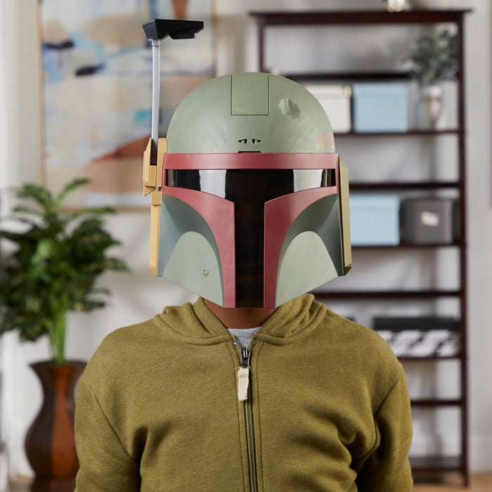 Star Wars elektronische Boba Fett Maske, Star Wars Kostüm für Kinder, Star Wars Spielzeug für Jungen und Mädchen ab 5