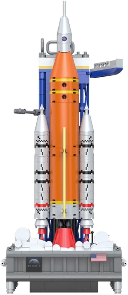 CaDA C56049W NASA Artemis SLS Rocket 1:460 Brick Model 659pcs