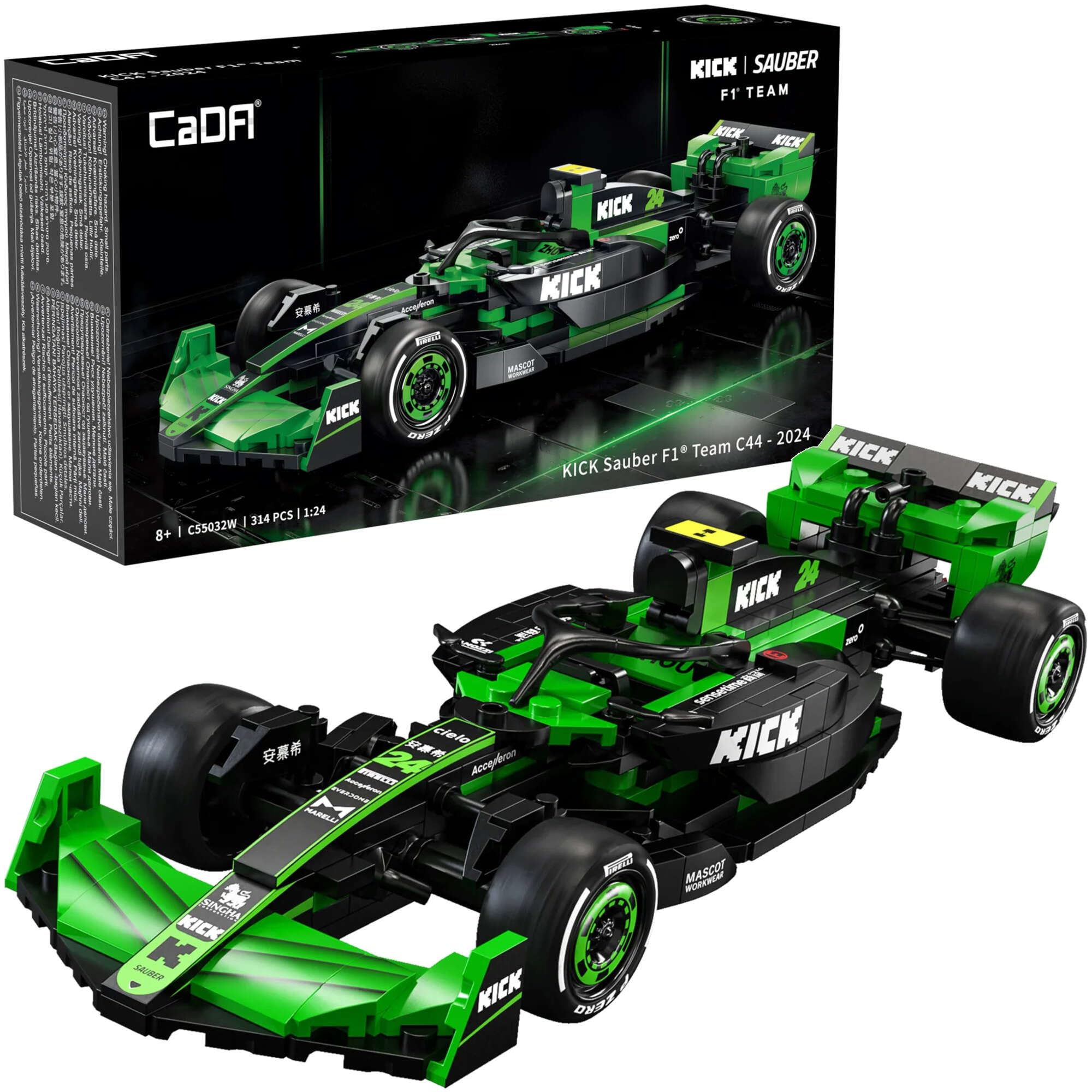 CaDA C55032W Sauber F1 C44 2024 C55032W