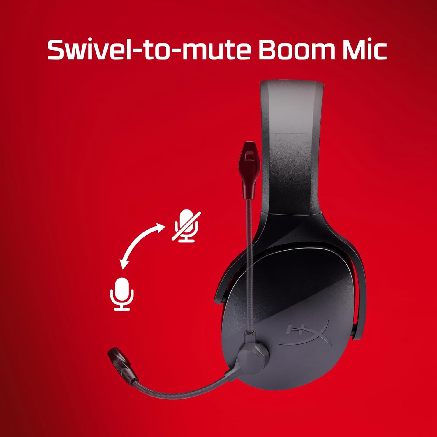 HyperX Cloud Jet - Cuffie da gioco Dual Wireless da 2,4 GHz e Bluetooth, PC, Mac, PS5, PS4, driver da 40 mm, durata della batteria 25 ore, microfono girevole a mute, design leggero, nero