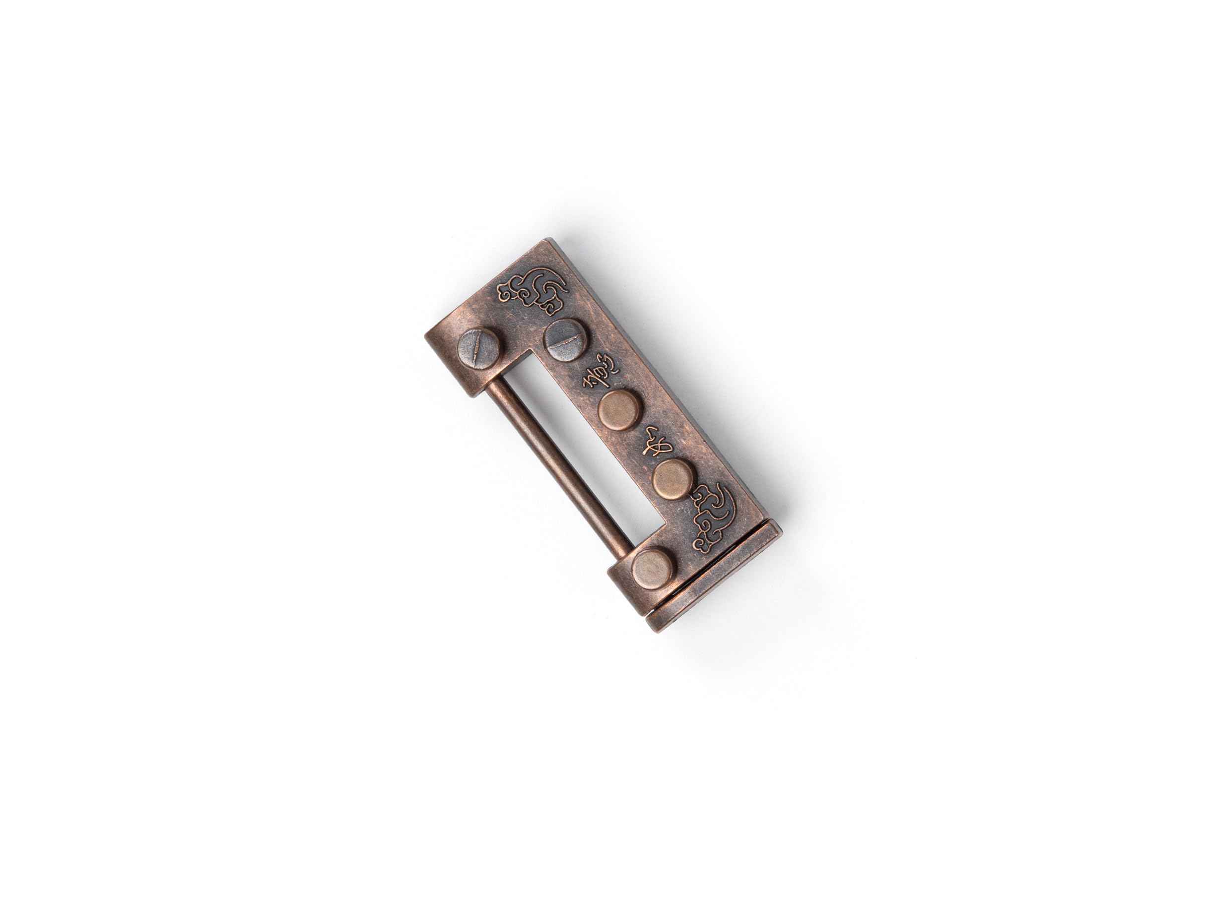 Recent Toys The Alchemist Puzzle - Bronze - Metal Brain teaser disentanglement puzzle for adults and teenagers, gifts for teenagers