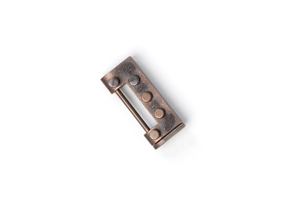 Recent Toys The Alchemist Puzzle - Bronze - Metal Brain teaser disentanglement puzzle for adults and teenagers, gifts for teenagers