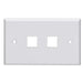 Placca A 2 Porte