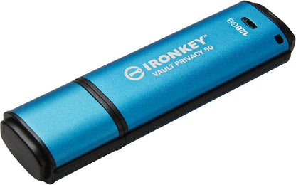 Kingston IronKey Vault Privacy 50 FIPS 197 Certified & XTS-AES 256-bit Encrypted USB Drive for Data Protection - IKVP50/