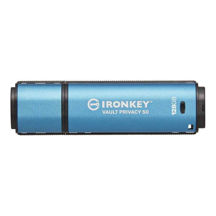 Kingston IronKey Vault Privacy 50 FIPS 197 Certified & XTS-AES 256-bit Encrypted USB Drive for Data Protection - IKVP50/