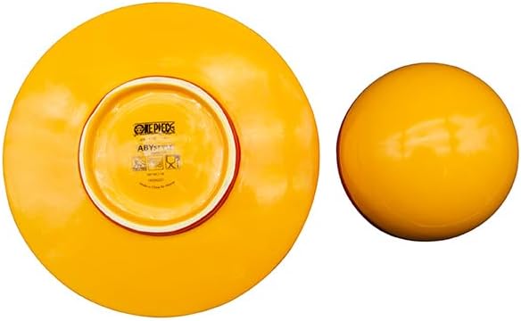 ABYSTYLE One Piece Strawhat (Bowl And Saucer/Set Scodella E Piatto