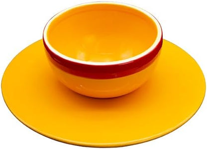 ABYSTYLE One Piece Strawhat (Bowl And Saucer/Set Scodella E Piatto