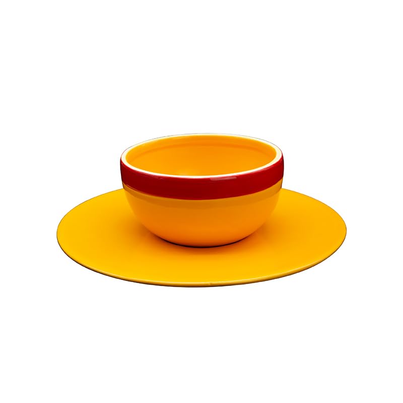 ABYSTYLE One Piece Strawhat (Bowl And Saucer/Set Scodella E Piatto