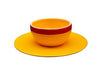 ABYSTYLE One Piece Strawhat (Bowl And Saucer/Set Scodella E Piatto