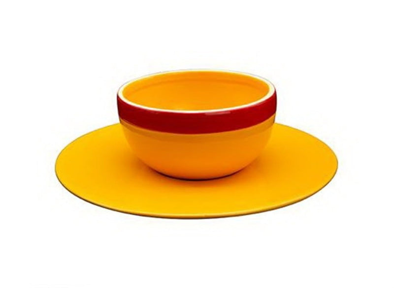 ABYSTYLE One Piece Strawhat (Bowl And Saucer/Set Scodella E Piatto