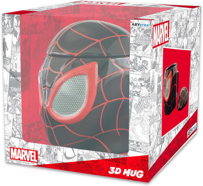 ABYSTYLE Marvel Spider-Man Miles Morales 3D keramische nieuwigheid koffie en thee 350ml/11oz mok