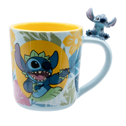 Disney - 3D Handle Mug - Hawaiian Stitch