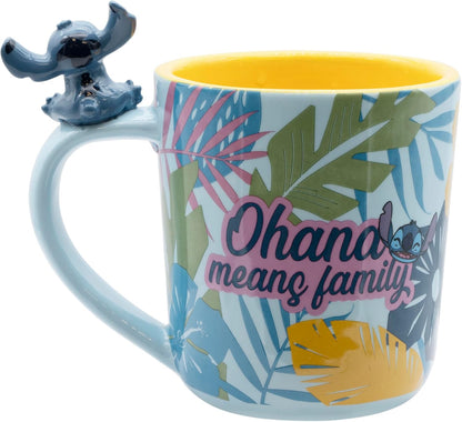 Disney - 3D Handle Mug - Hawaiian Stitch