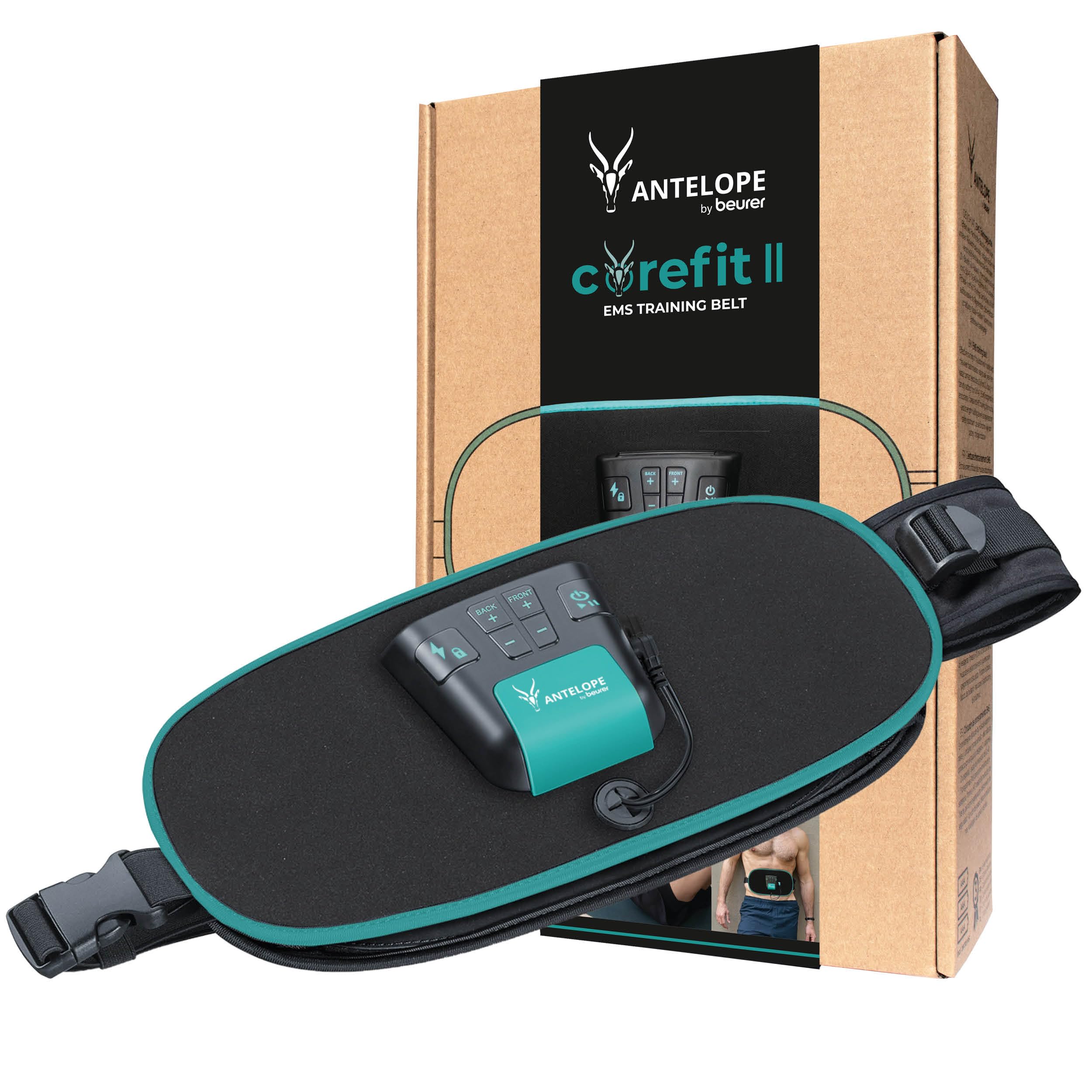 Beurer - Antelope Corefit Ii Ems Training Belt For Abs And Back - 3-Year Warranty