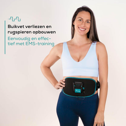 Beurer - Antelope Corefit Ii Ems Training Belt For Abs And Back - 3-Year Warranty